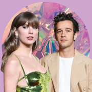 a picture of Taylor Swift and Matty Healy