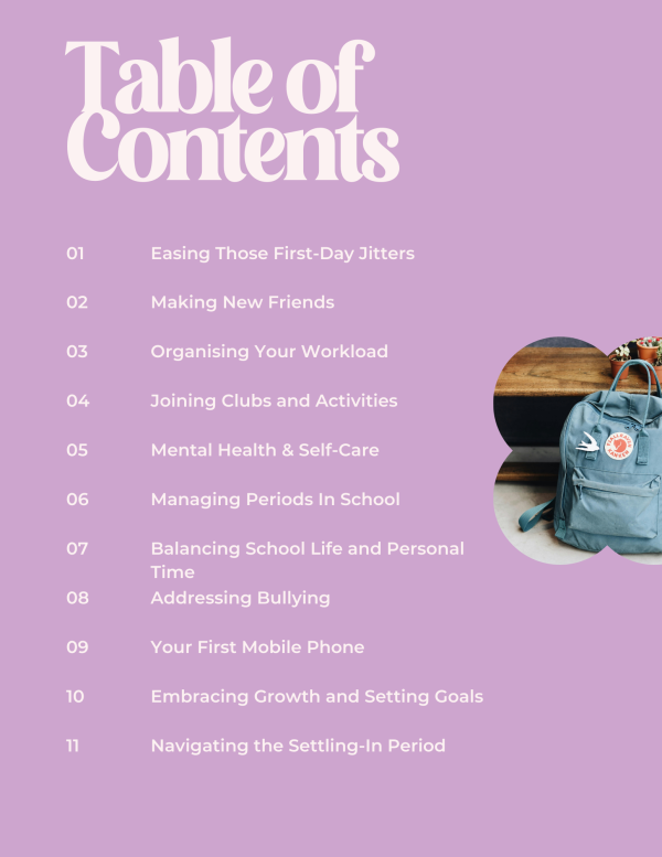The Ultimate Guide to Starting Secondary School by Missy