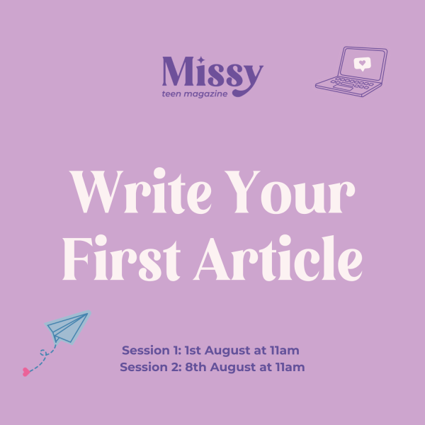 Missy University: Write Your First Article Live on Zoom (Saturday Sessions)