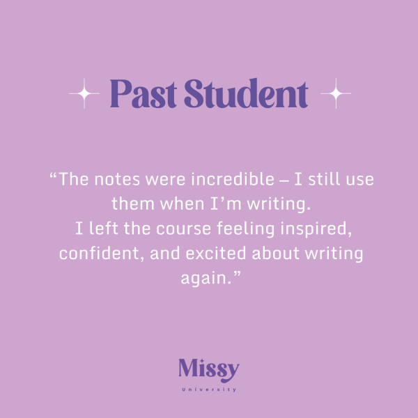 Missy University: Teen Journalism Course — Live on Zoom (Weekday Sessions)